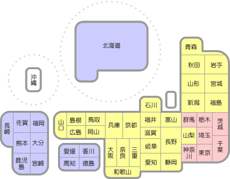 日本地図